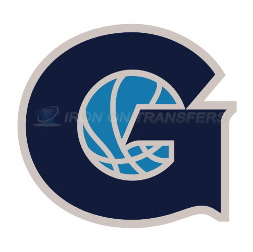 Georgetown Hoyas Logo T-shirts Iron On Transfers N4455 - Click Image to Close